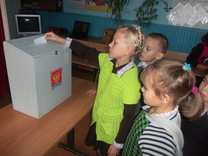 Выборы президента школы.
